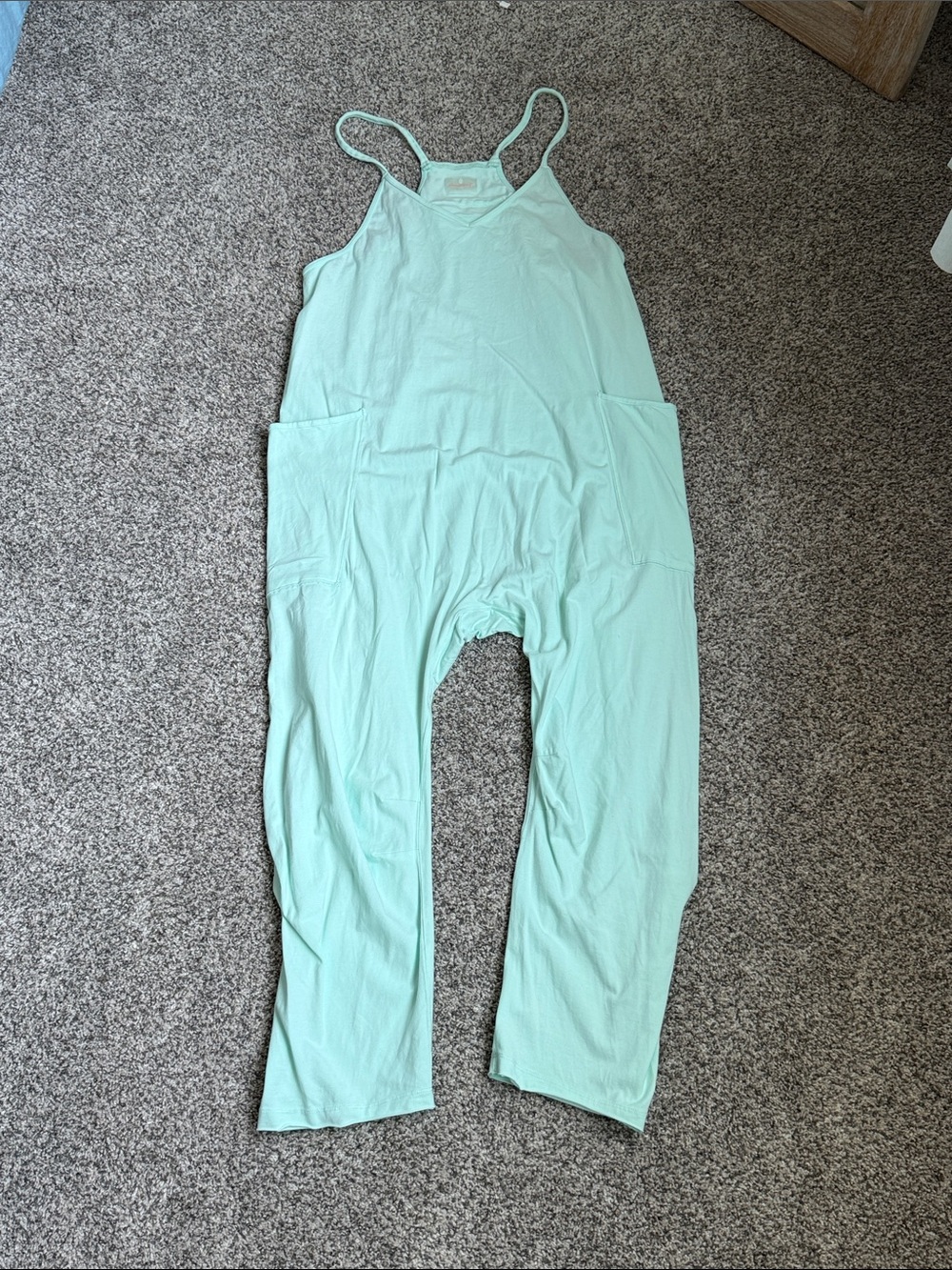 Free People Teal One-Piece Romper